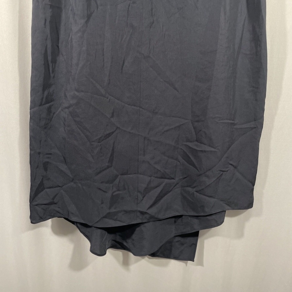 NWT $285 Vince [ 6 ] Wrap Midi Asymmetrical Skirt in Coastal‎ Blue - Picture 13 of 14